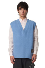 JW Anderson Sim Card Patch V Neck Vest