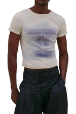 ECKHAUS LATTA LAPPED BABY TEE