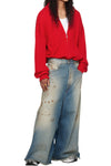 Lu'u Dan Wide Cropped Jeans