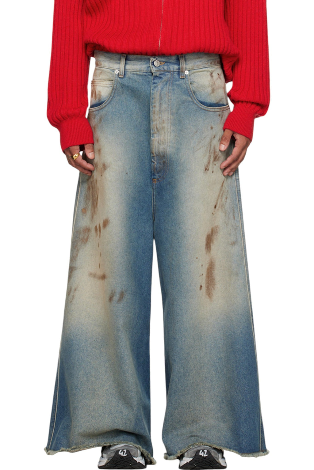 Lu'u Dan Wide Cropped Jeans