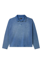 Purple Brand Gothic P Rugby Shirt