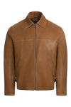 Guess USA Crackled Leather Jacket