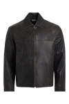 Guess USA Crackled Leather Jacket
