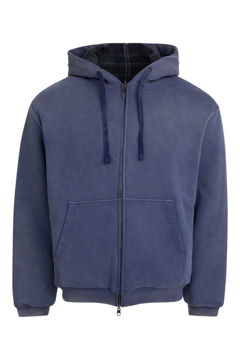 Guess USA Reversible Zip Up Hoodie