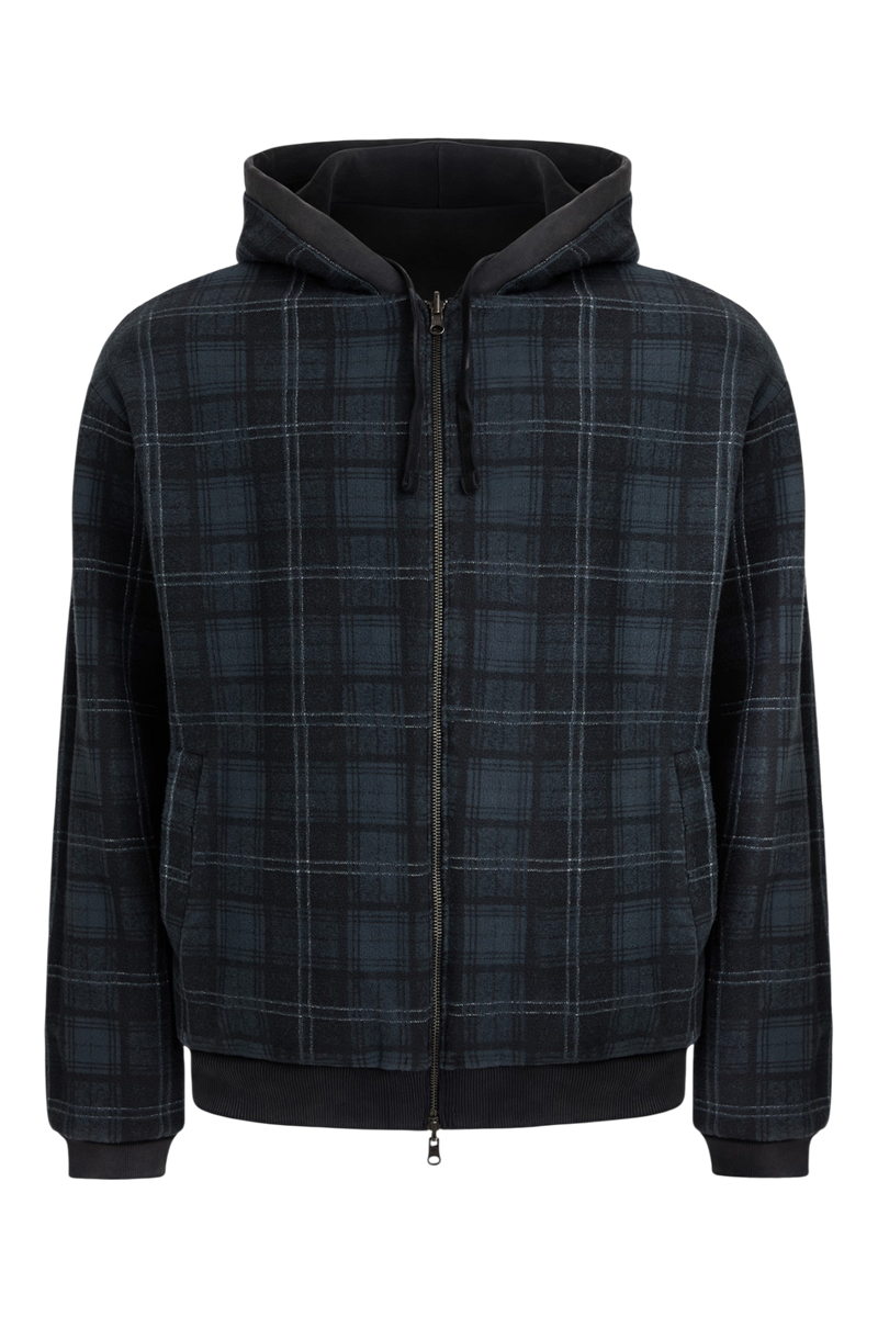 Guess USA Reversible Zip Up Hoodie