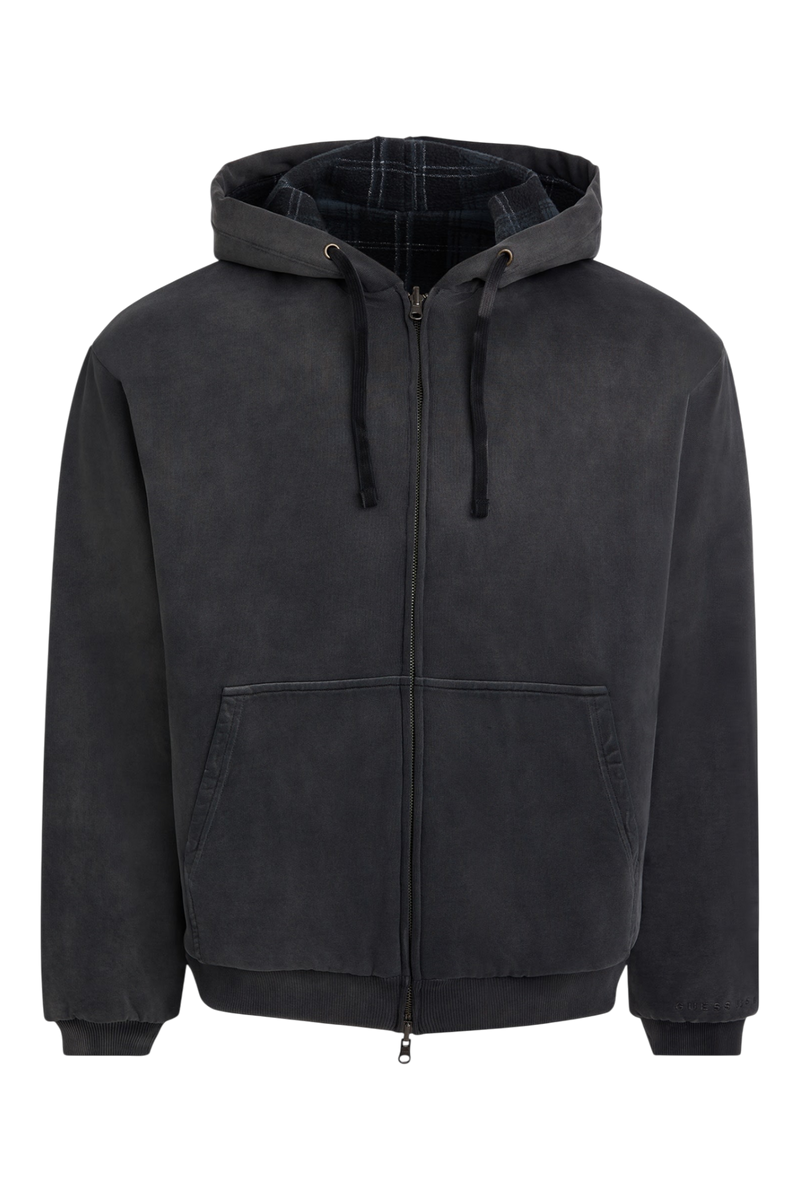 Guess USA Reversible Zip Up Hoodie