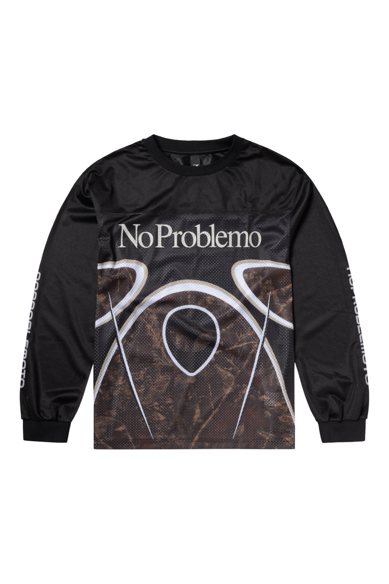 No Problemo Alien LS Moto Shirt