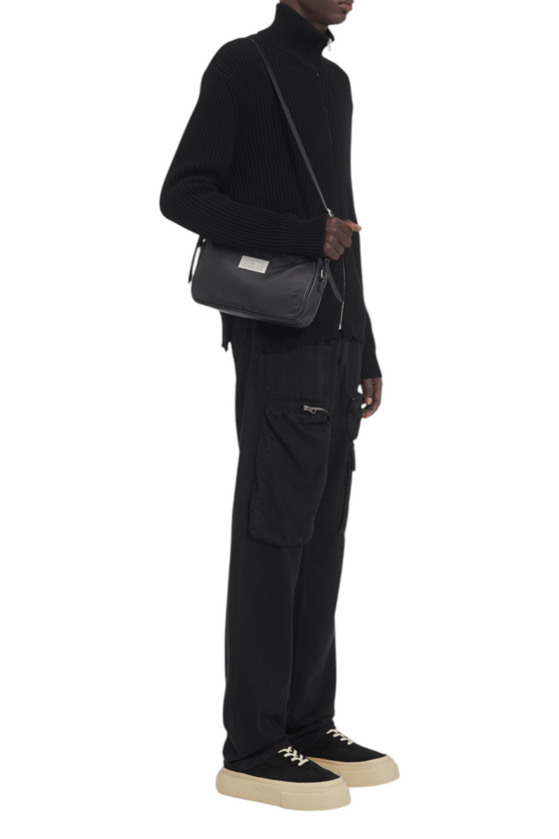 MM6 Maison Margiela Ribbed Knit Sportsjacket