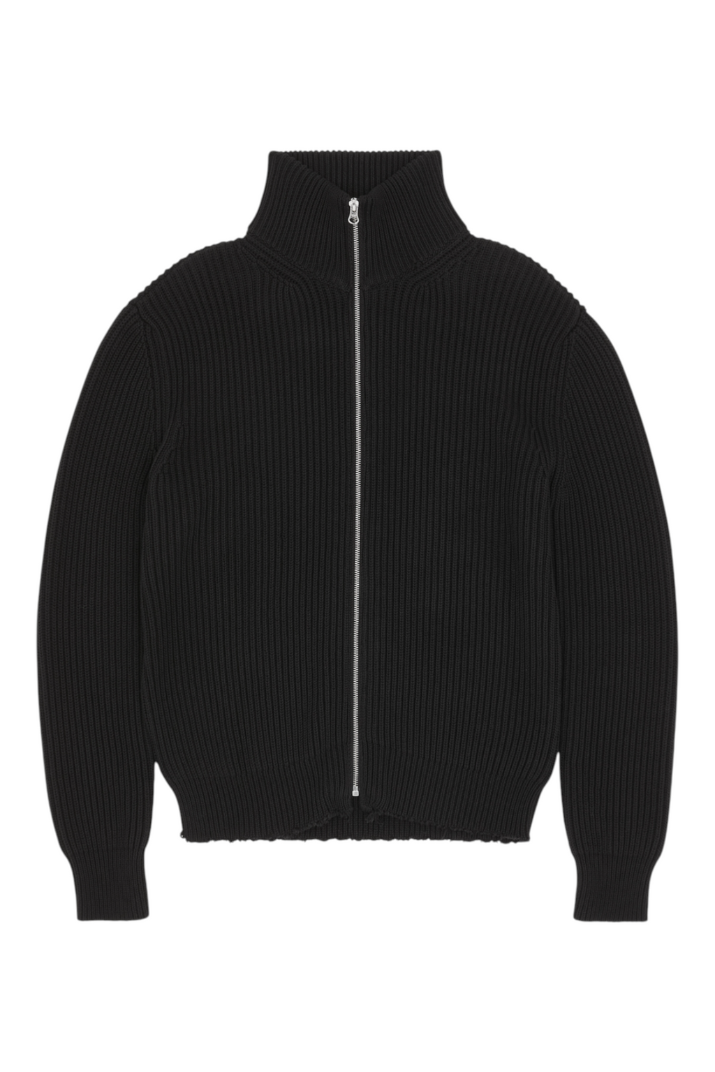 MM6 Maison Margiela Ribbed Knit Sportsjacket