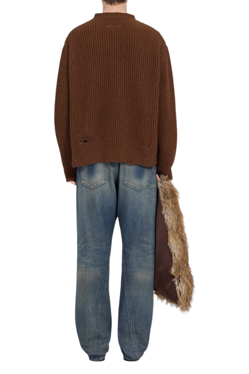 MM6 Maison Margiela Ribbed Wool Knit