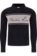 Martine Rose Chenille V-Neck Jumper