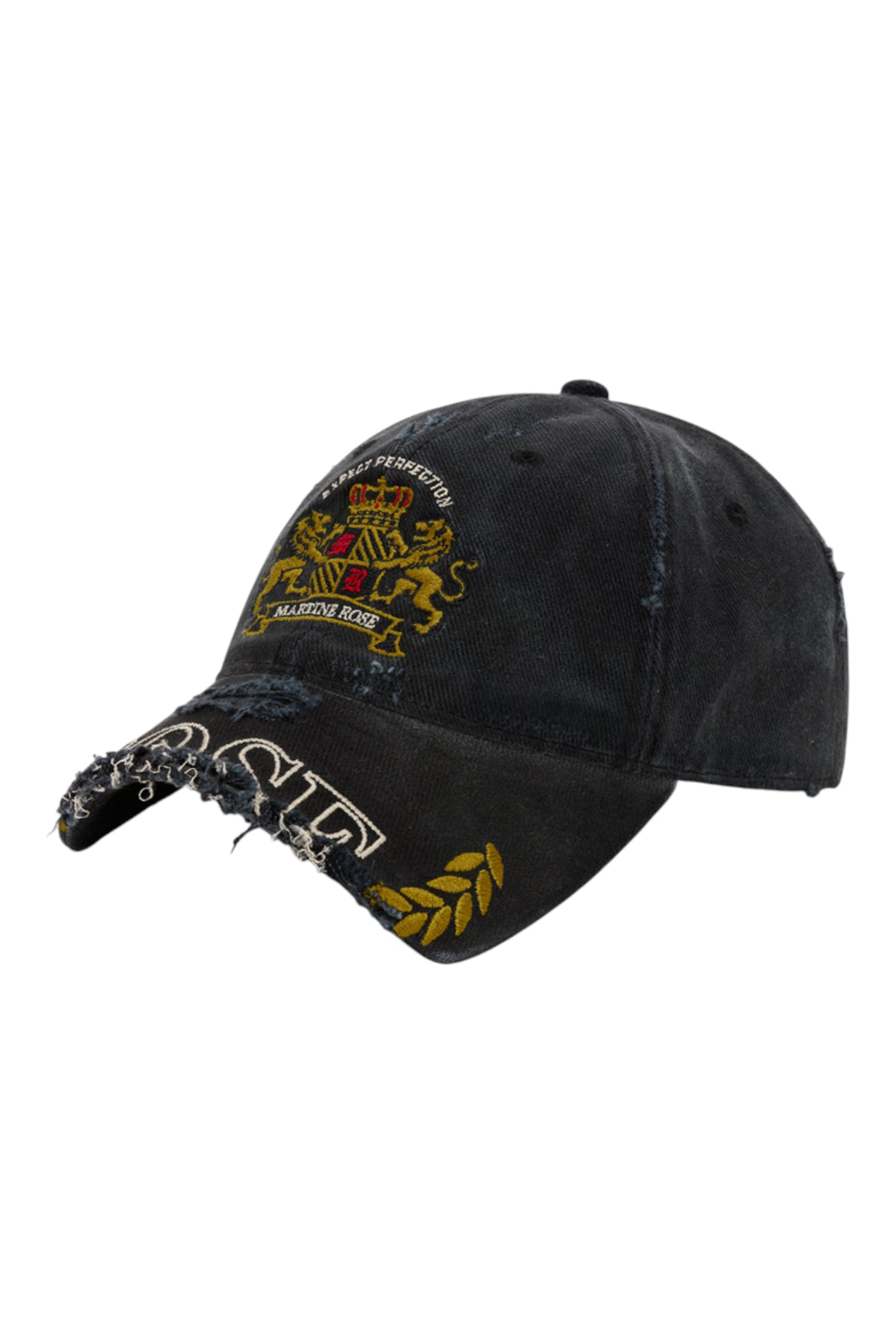 Martine Rose Cut Peak Cap