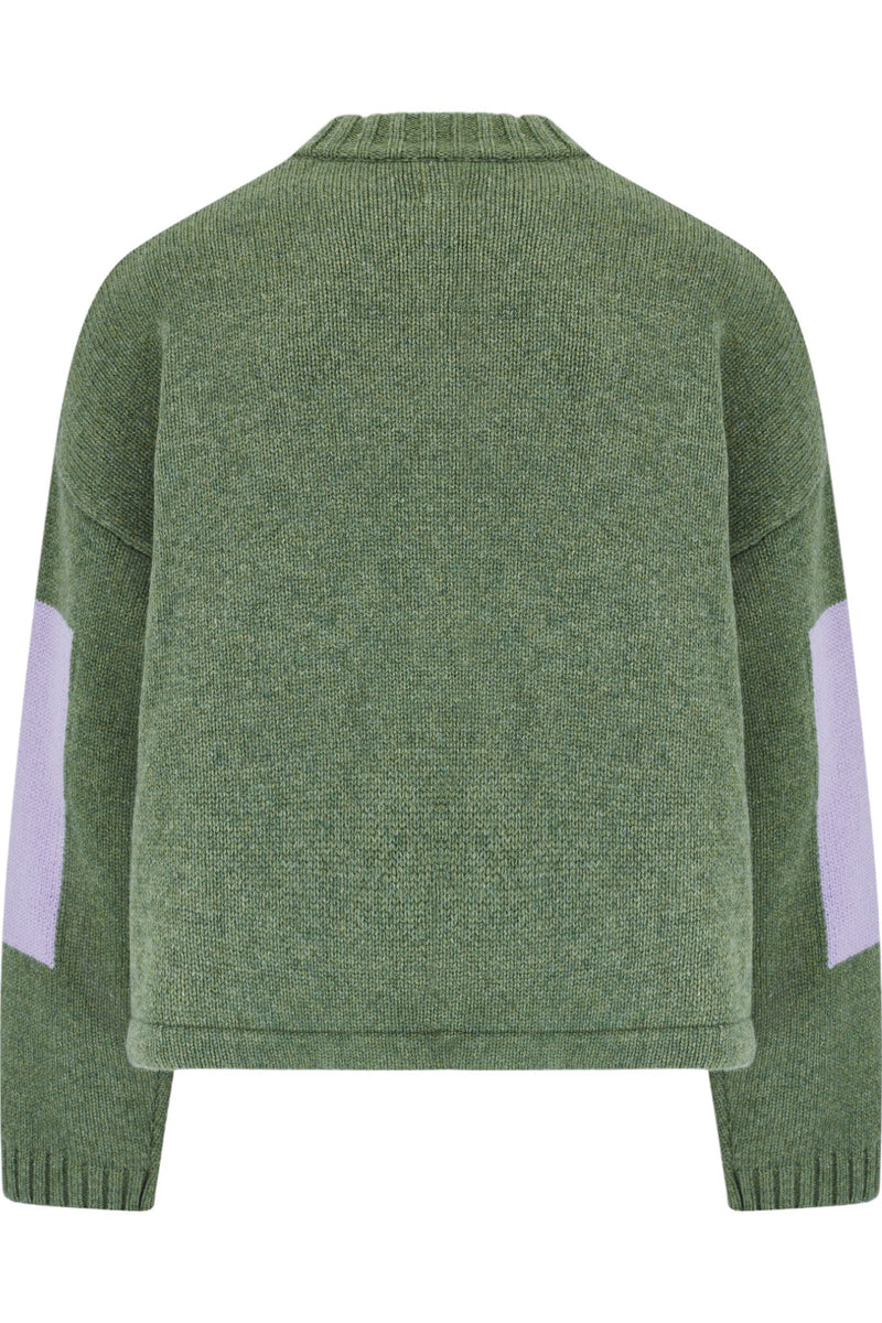 Martine Rose Intarsia Print Jumper