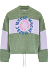 Martine Rose Intarsia Print Jumper