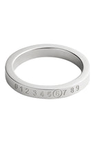 Mm6 Maison Margiela Minimal logo 3mm Ring
