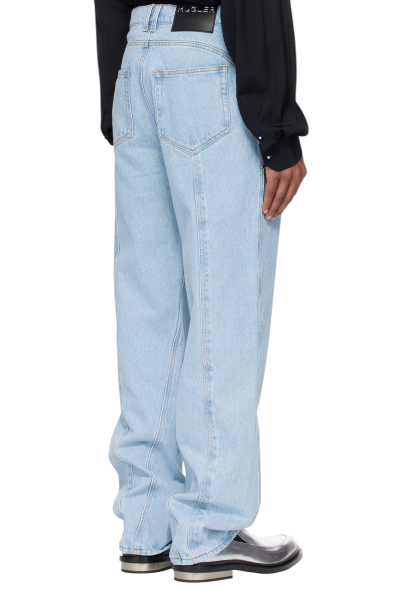 Mugler Straight Leg Jeans