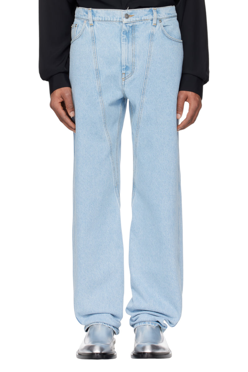 Mugler Straight Leg Jeans