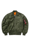 Aries No Problemo X Alpha Industries No War MA-1 Jacket