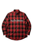 Aries No Problemo Plaid LS Shirt