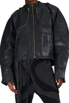 Ottolinger Glazed Denim Zip Jacket