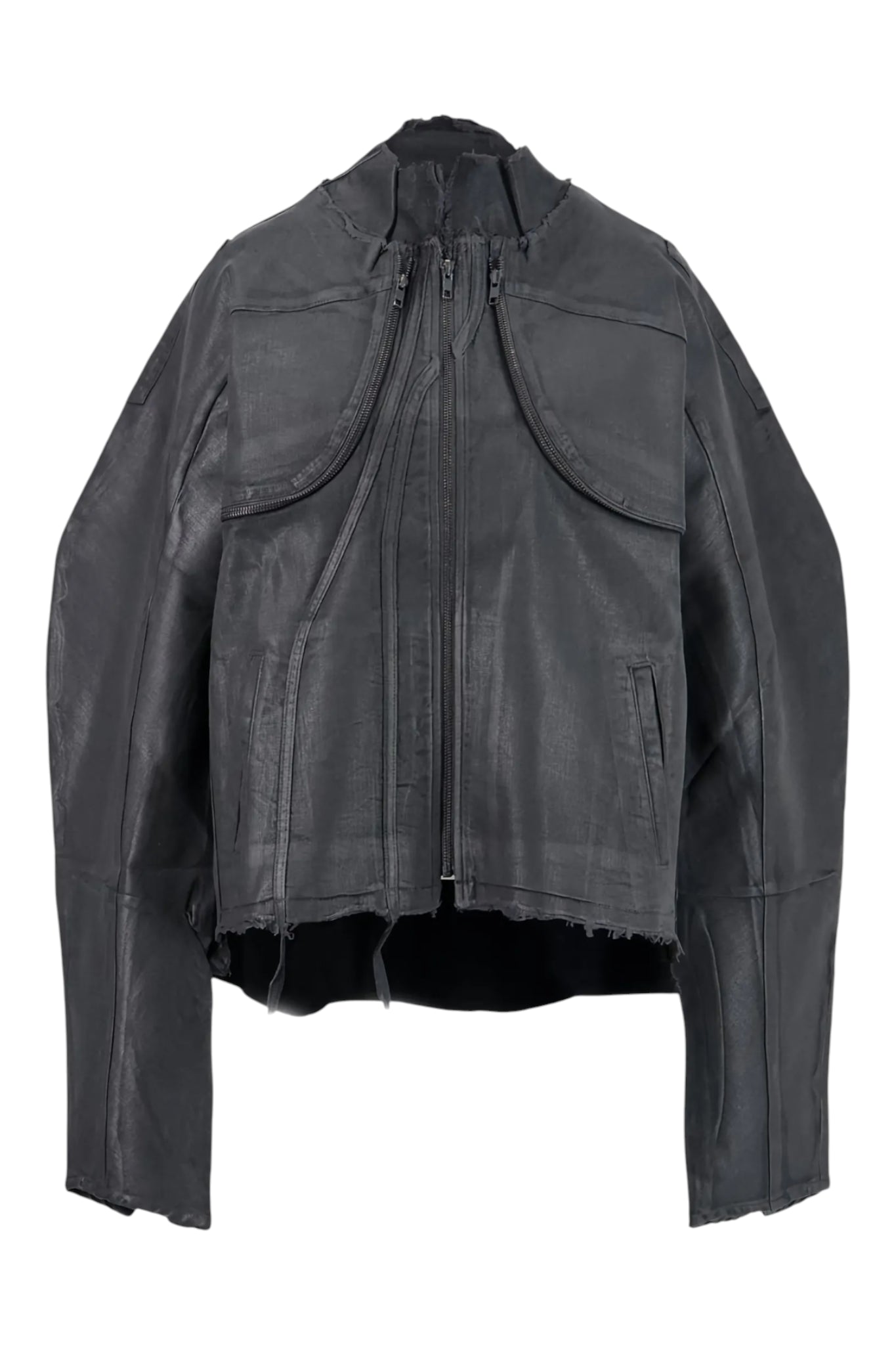Ottolinger Glazed Denim Zip Jacket