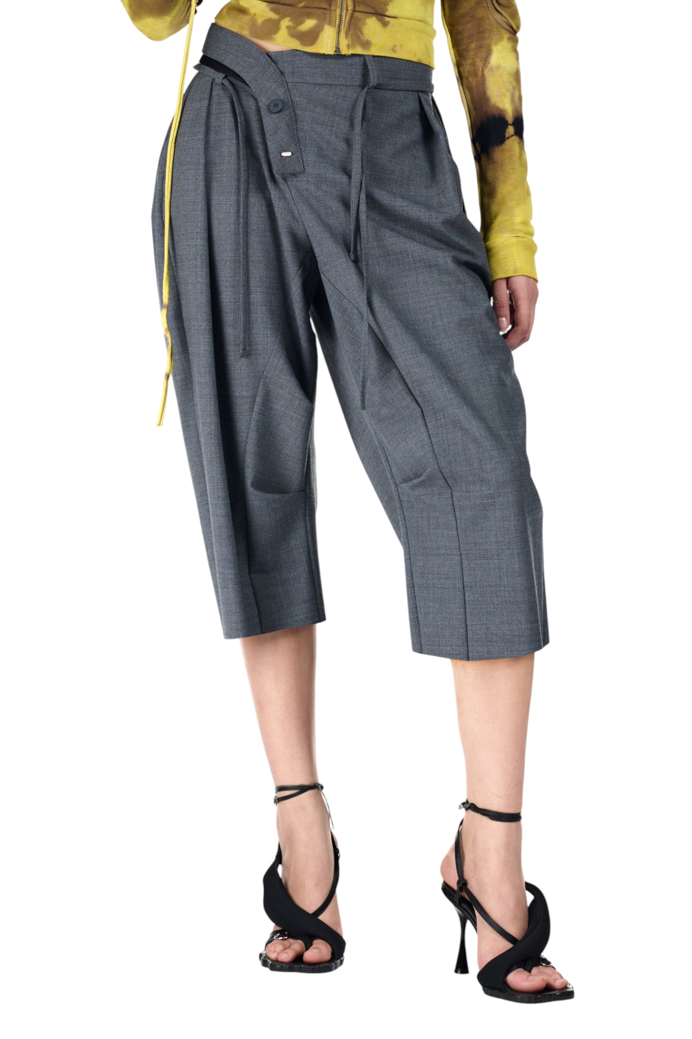 Ottolinger Strapped Baggy Suit Shorts