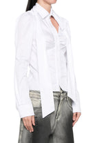 Ottolinger Twisted-Pleat Tailored Shirt