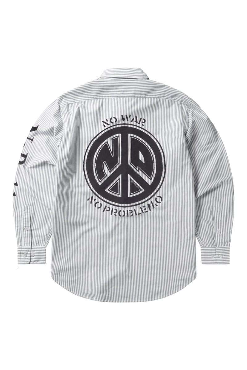Aries No Problemo Graphic Printed Oxford Shirt