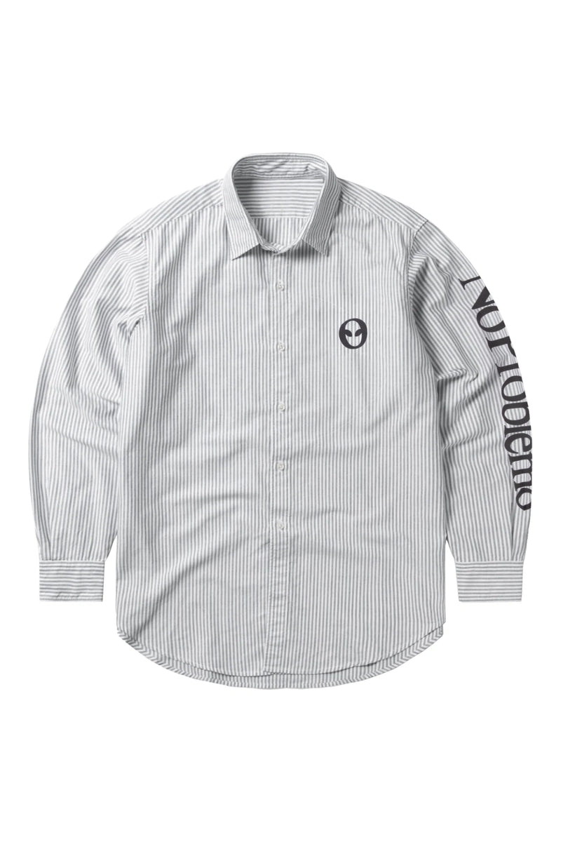 Aries No Problemo Graphic Printed Oxford Shirt