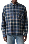 ERL Blue Plaid Shirt