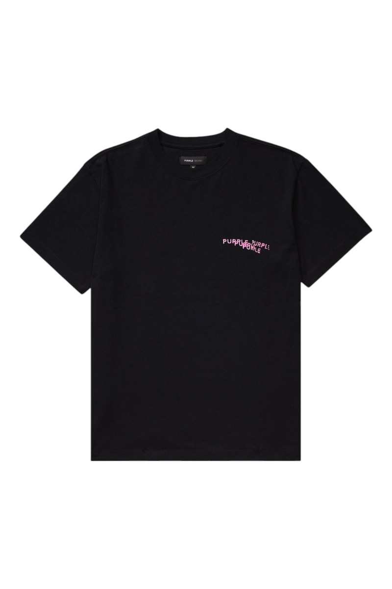 Purple Brand Stamped Wordmark Tee