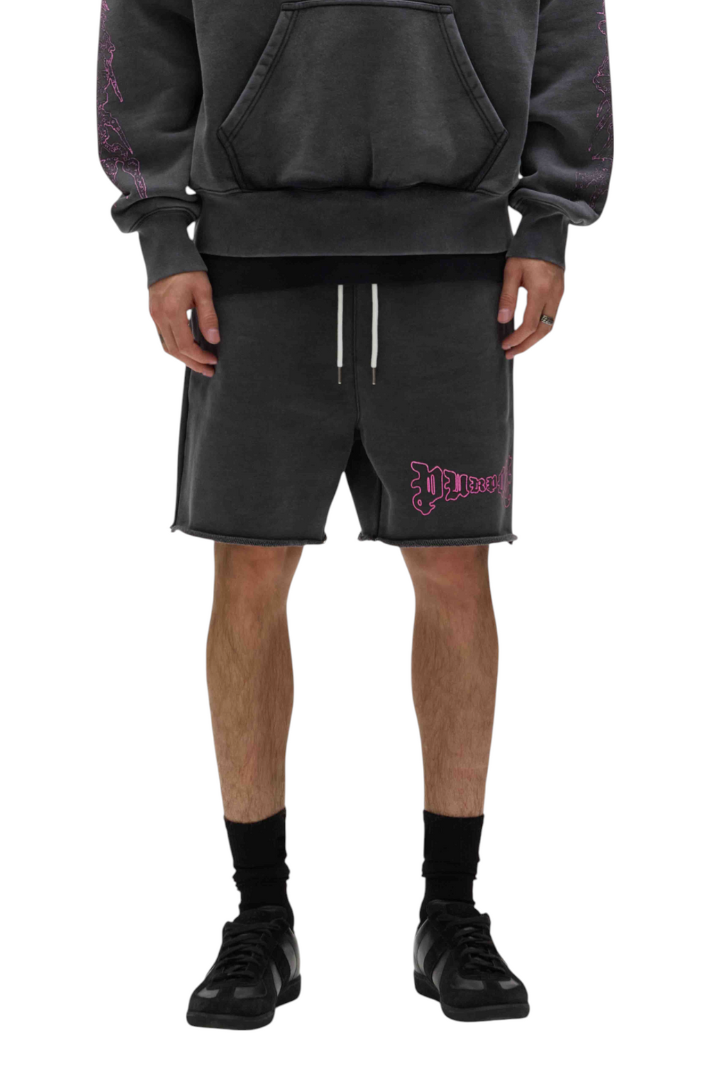 Purple Brand Arched Gothic Sweatshorts
