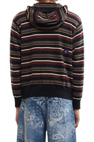 P.A.M. Names Go By Hooded Zip Thru Knit