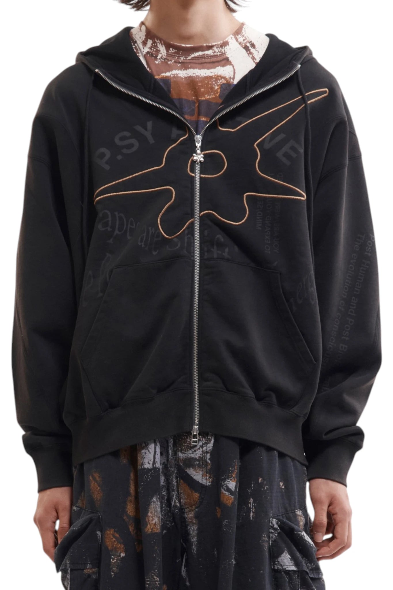 P.A.M. Shape Shift Hooded Zip Thru Sweat