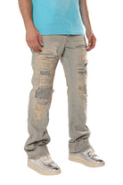 Purple Brand Bootcut Destroy Repair