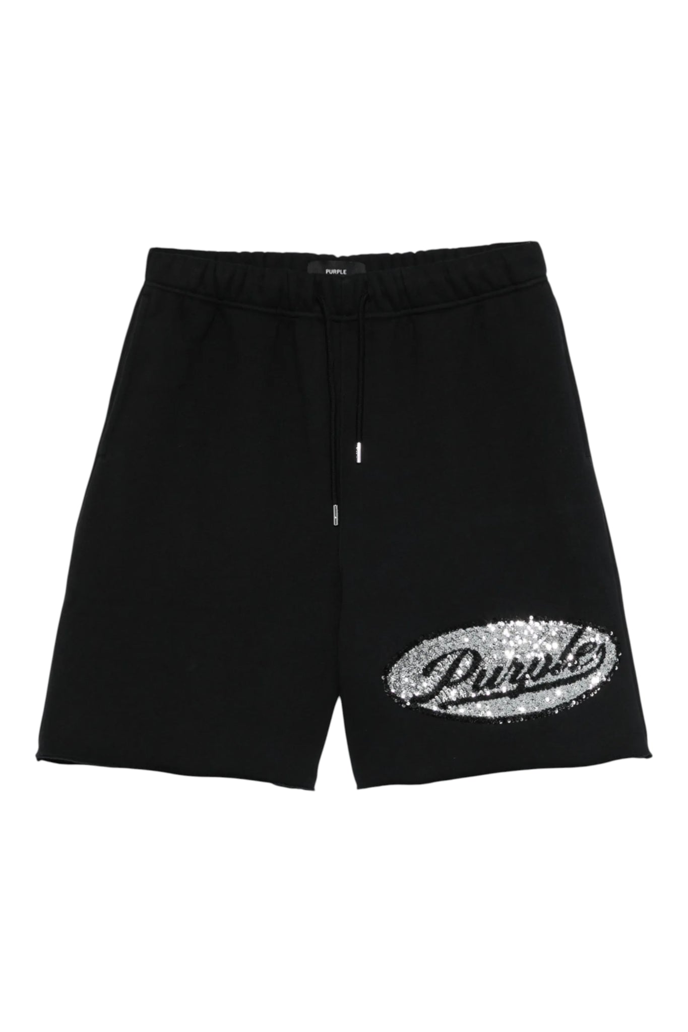 Purple Brand Hwt Fleece Raw Hem Short