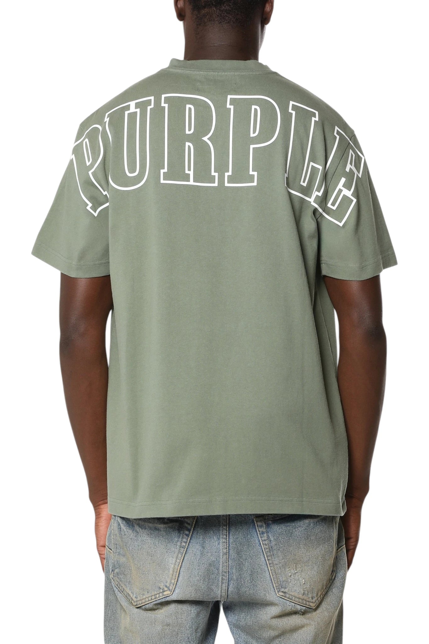 Purple Brand Hwt Jersey Ss Tee