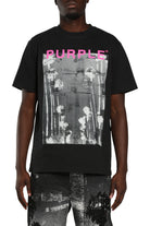 Purple Brand Hwt Jersey Ss Tee