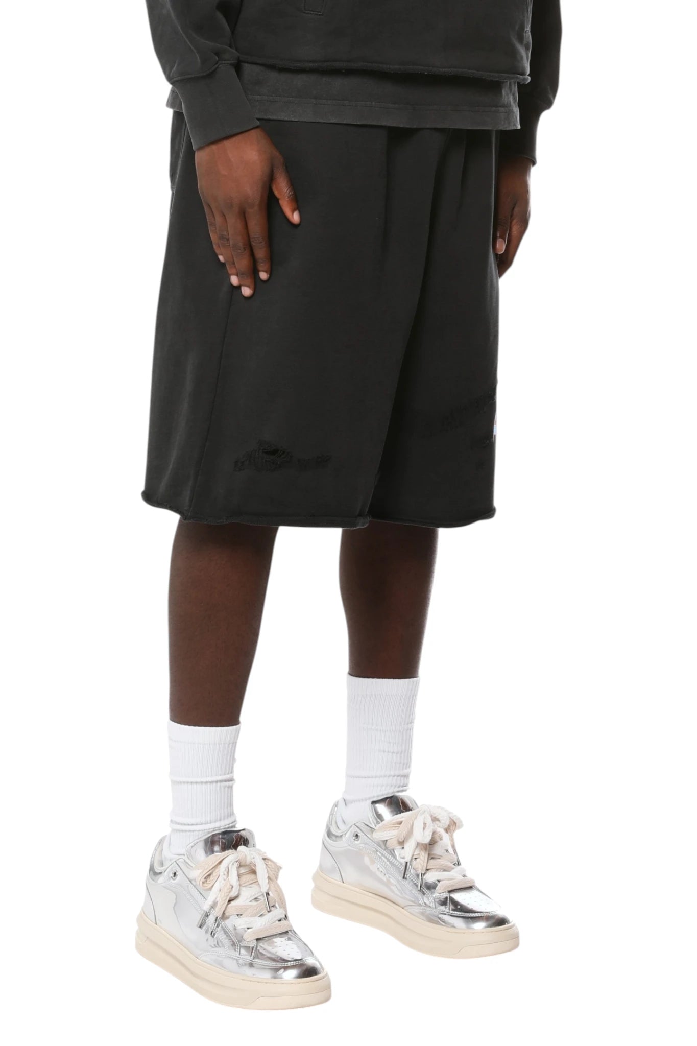 Purple Brand Mwt Relaxed Po Shorts