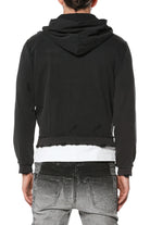 Purple Brand Mwt Slub Shrunken Fz Hoodie