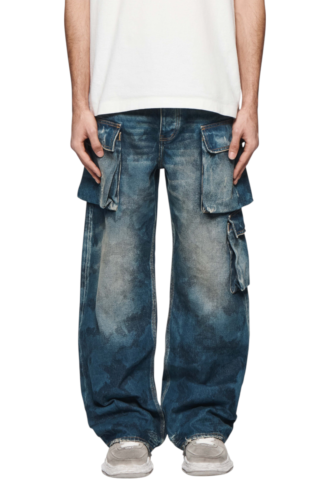 Purple Brand P018 Triple Pocket Cargo