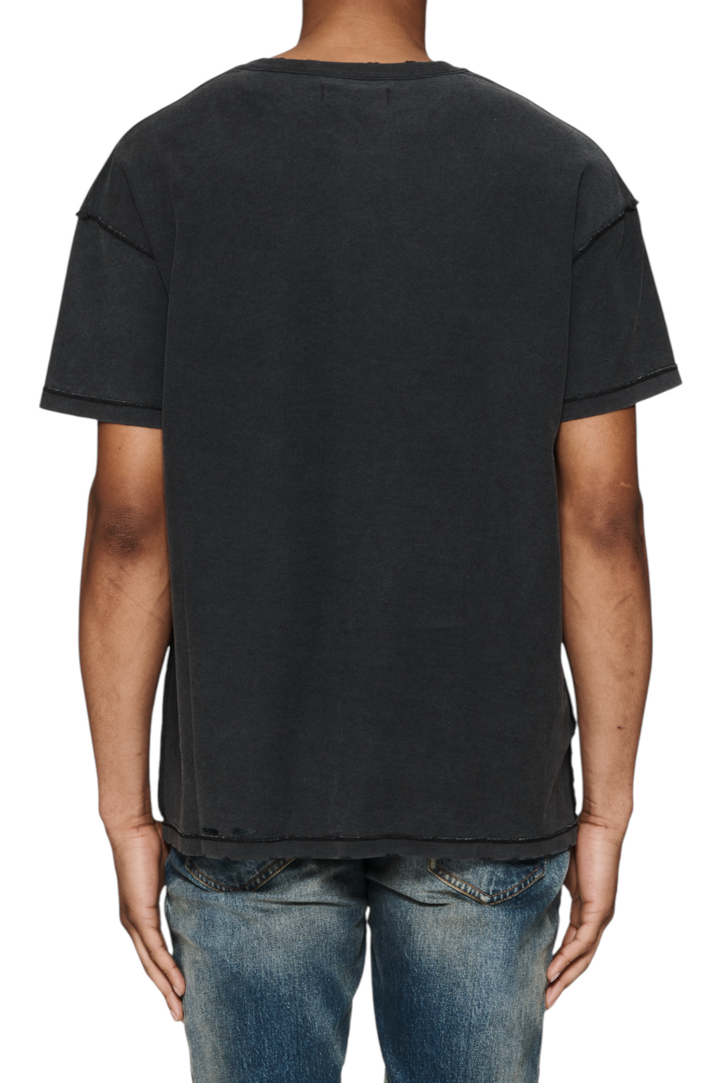 Purple Brand Textured Inside Out Tee