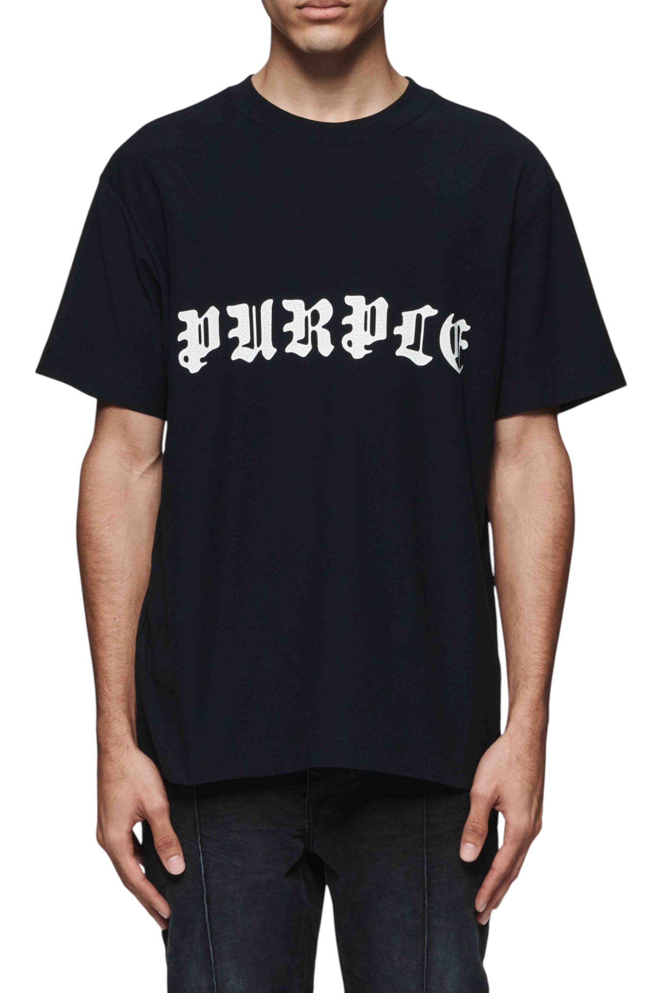 Purple Brand Textured Jersey SS Tee