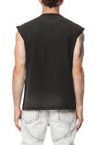 Purple Brand Textured Sleeveless Tee