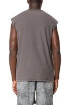 Purple Brand Textured Sleeveless Tee
