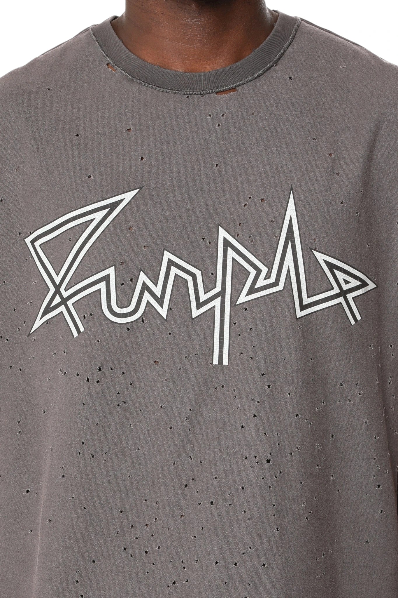 Purple Brand Textured Sleeveless Tee
