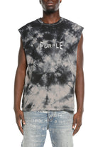 Purple Brand Textured Sleeveless Tee