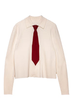 Spencer Badu Knit Tie Shirt