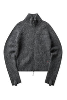 Roa Tasna Mohair Zip Up Sweater