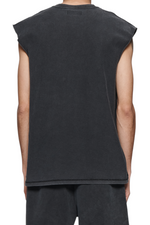 Purple Brand Textured Jersey Sleeveless